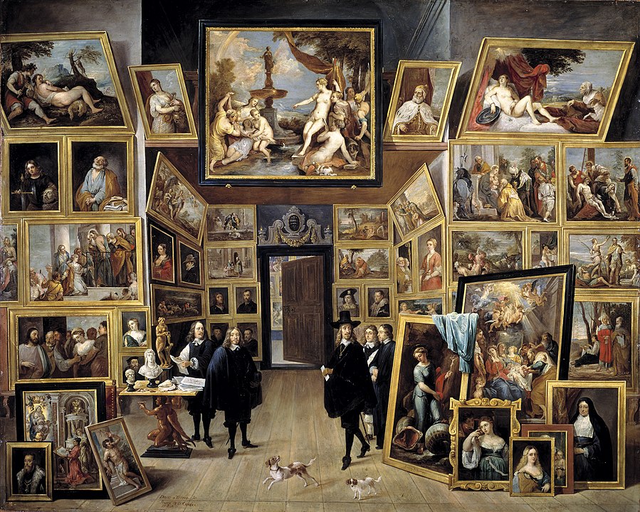 The Archduke Leopold Wilhelm in his Painting Gallery in Brussels